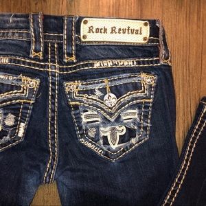 Rock Revival Straight Leg Denim.